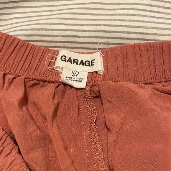 Garage High Low Burnt Coral Skirt - Picture 2 of 3